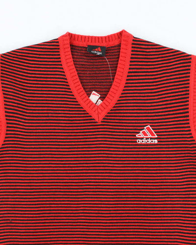 Vintage Y2k 00s Adidas Tank Knit - M