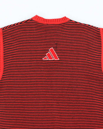 Vintage Y2k 00s Adidas Tank Knit - M