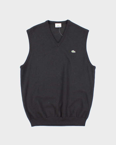Vintage 2000's Lacoste Small Logo Tank Knit Jumper - M