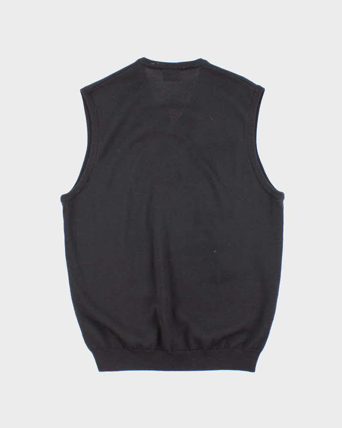 Vintage 2000's Lacoste Small Logo Tank Knit Jumper - M