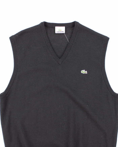 Vintage 2000's Lacoste Small Logo Tank Knit Jumper - M