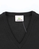 Vintage 2000's Lacoste Small Logo Tank Knit Jumper - M