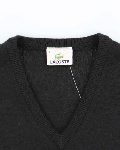 Vintage 2000's Lacoste Small Logo Tank Knit Jumper - M