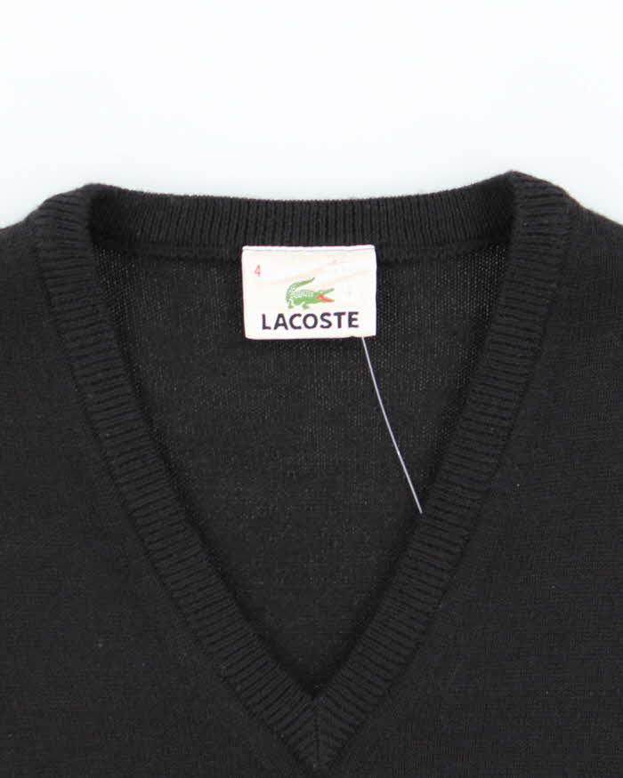 Vintage 2000's Lacoste Small Logo Tank Knit Jumper - M