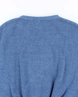 Vintage 80's Christian Dior Sports Two Tone Tank Knit Sweater - L
