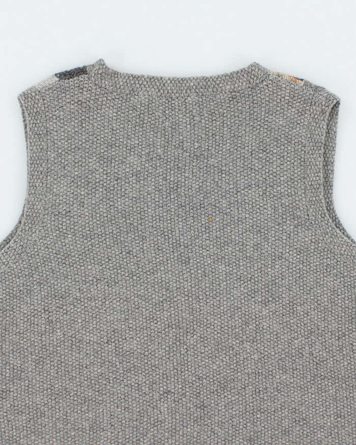 Vintage Ralph Lauren Wool Button Up Tank Knit - M