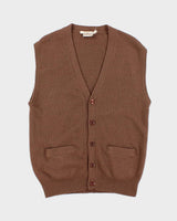 Vintage Holwin Cashmere Button-Up Tank Knit - L