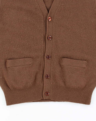 Vintage Holwin Cashmere Button-Up Tank Knit - L