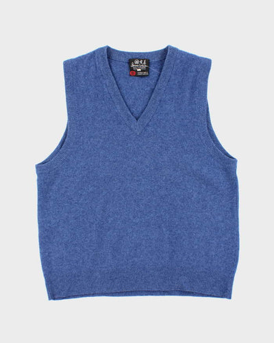 Vintage Snow Lotus Cashmere Tank Knit - M