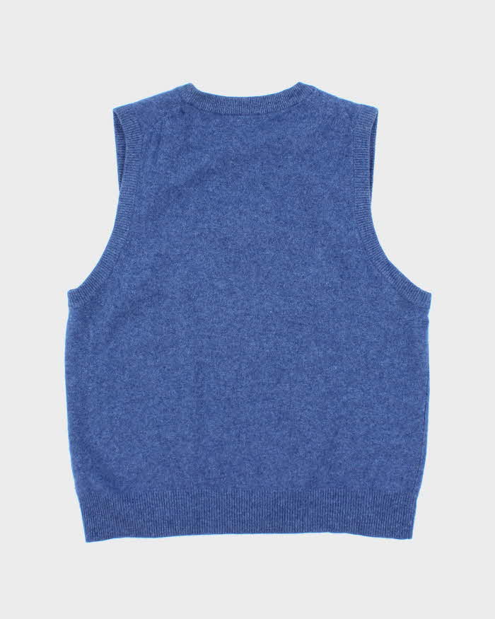 Vintage Snow Lotus Cashmere Tank Knit - M