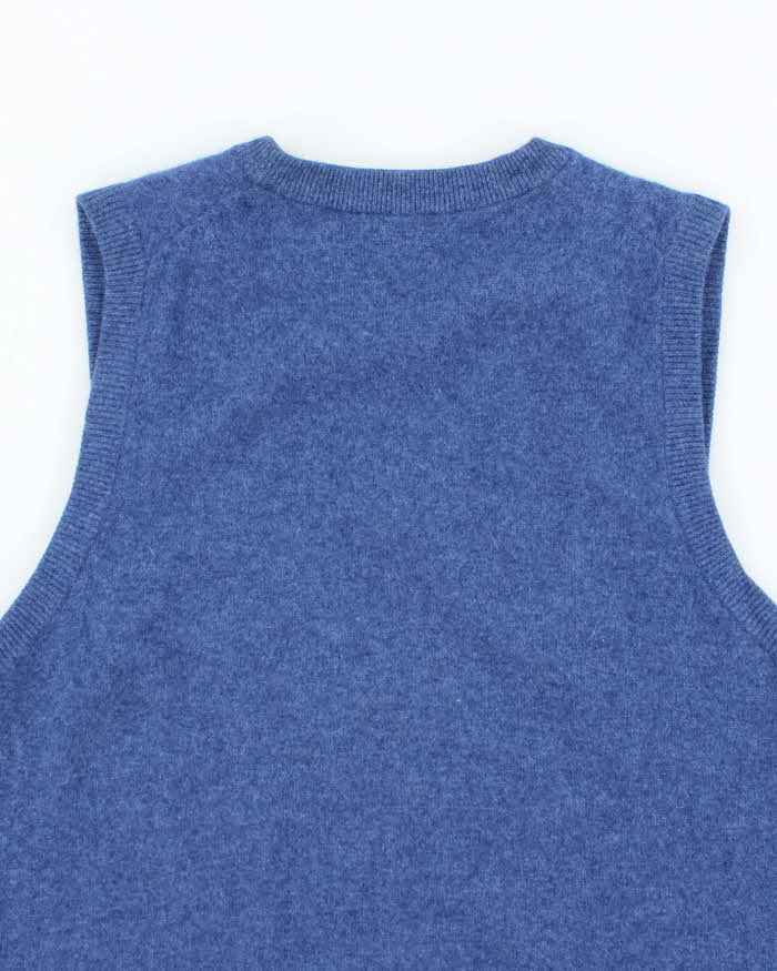 Vintage Snow Lotus Cashmere Tank Knit - M