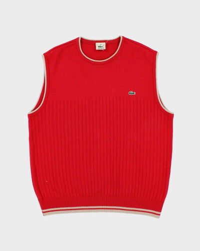 Vintage 90s Lacoste Tank Knit - S
