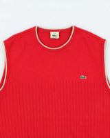 Vintage 90s Lacoste Tank Knit - S
