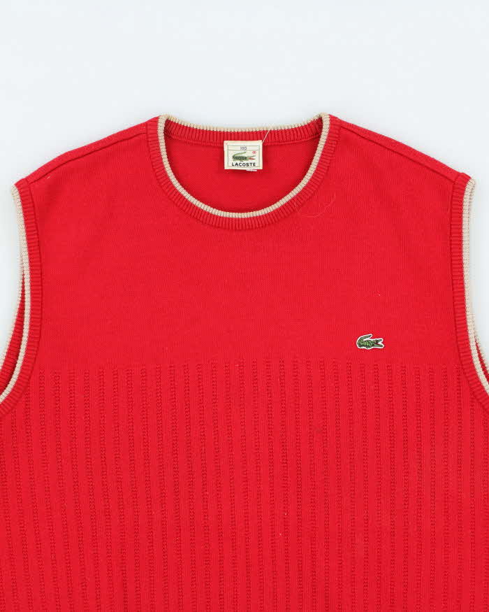 Vintage 90s Lacoste Tank Knit - S