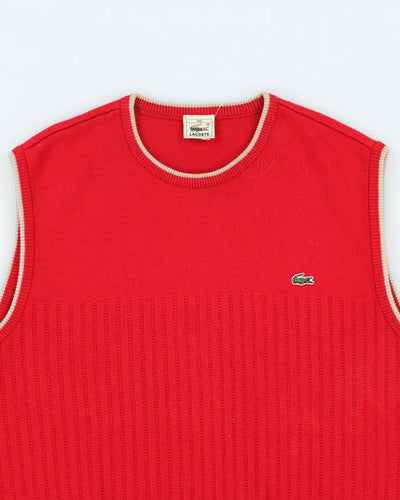 Vintage 90s Lacoste Tank Knit - S