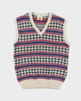 Vintage 80s Aitch Wool Tank Knit - M