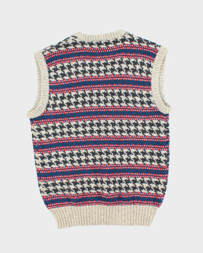 Vintage 80s Aitch Wool Tank Knit - M