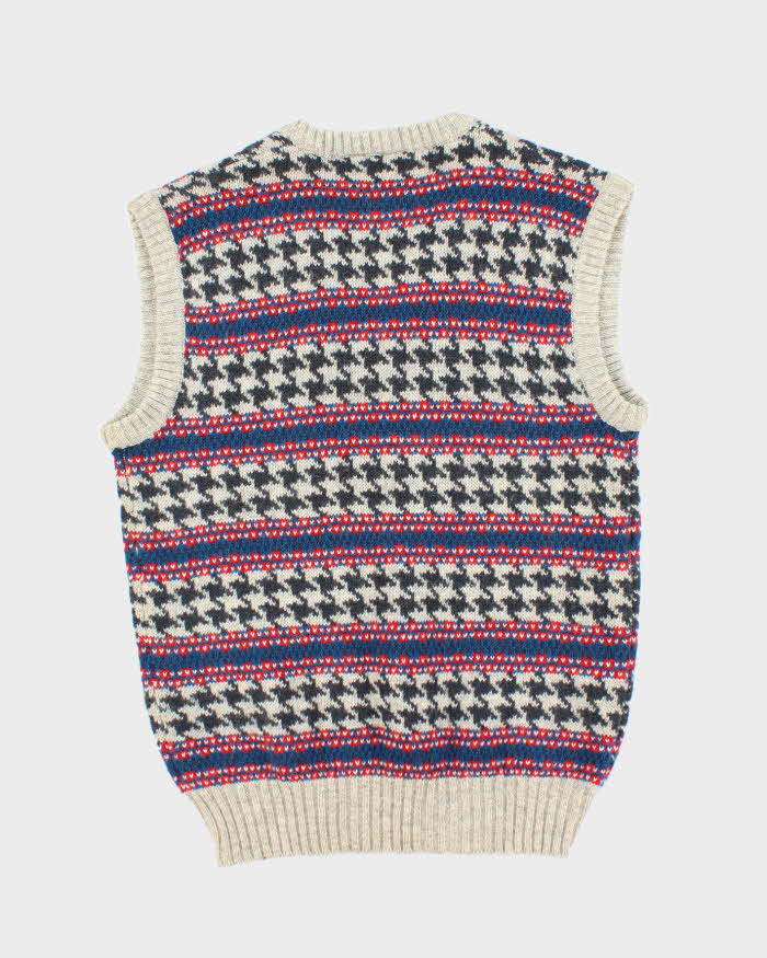 Vintage 80s Aitch Wool Tank Knit - M