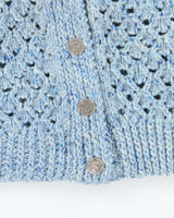 Vintage Handmade Button-up Wool Blend Tank Knit - M
