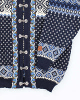 Vintage Selbu Nordic Clasp Wool Cardigan - M