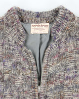 Vintage 70s Nordstrom Wool Zip-up Jumper - S