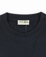 Vintage Y2K Lacoste Small Croc Long Sleeve Knit Jumper - L