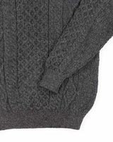 Vintage Aran Crafts Wool Patterned Chunky Knit Jumper - XL