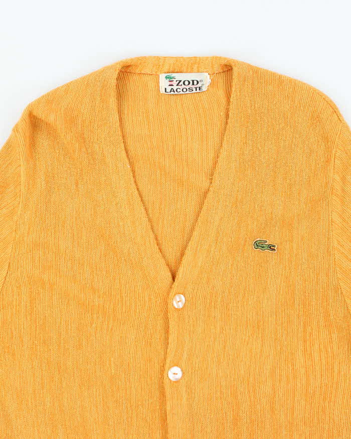 Vintage 60s Izod Lacoste Cardigan - L