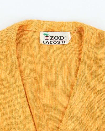 Vintage 60s Izod Lacoste Cardigan - L