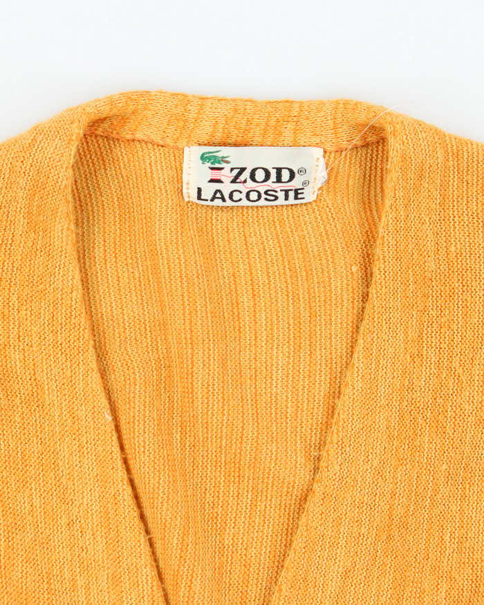 Vintage 60s Izod Lacoste Cardigan - L