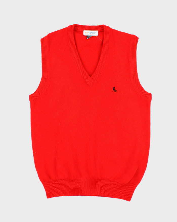 Vintage Camela Wool Tank Knit - S