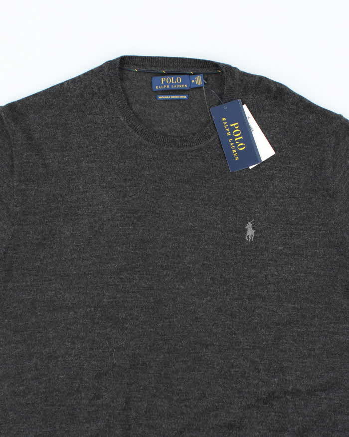 Deadstock Polo Ralph Lauren Merino Wool Knit Jumper - M