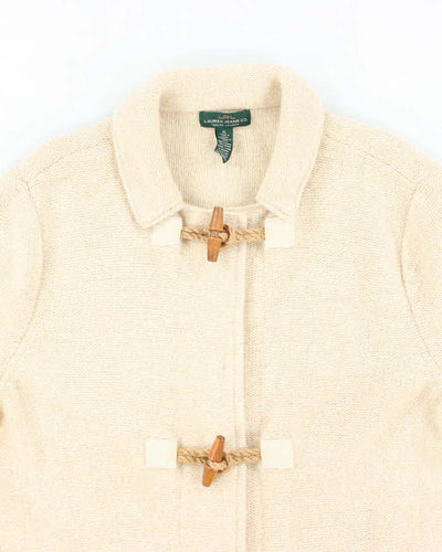 Vintage Ralph Lauren Wool Blend Toggle Cardigan - XL