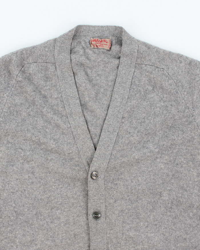 Vintage 80s Jaeger Cashmere Cardigan - M