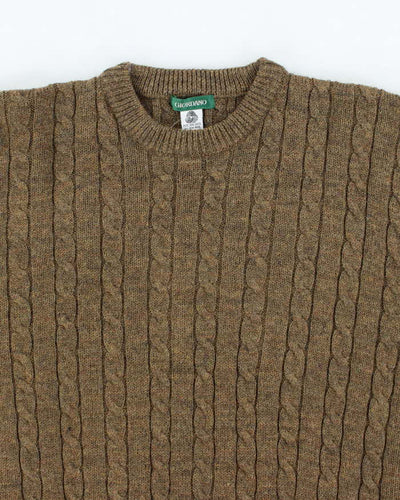 Vintage Giordano Chunky Wool Jumper - XL