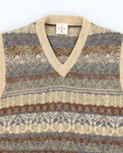 Vintage Burtons Chunky Wool Tank knit - XL