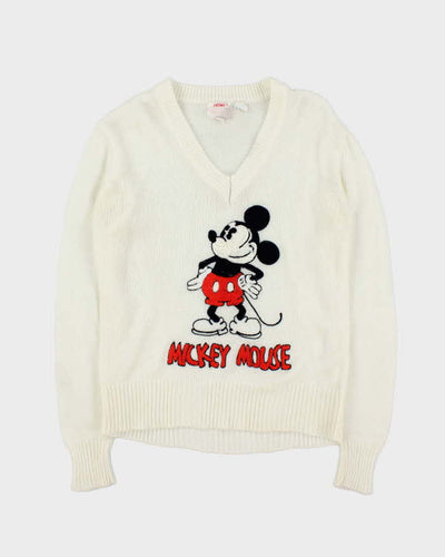 Vintage 70s Disney Character Fashions Micky Mouse Jumper - S