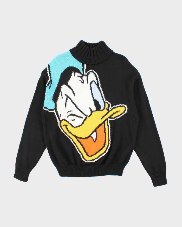 GCDS Donald Duck Wool Blend Knit Jumper - M
