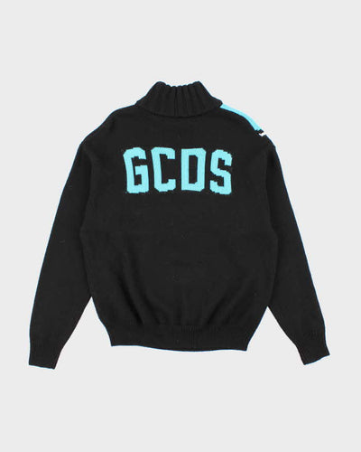 GCDS Donald Duck Wool Blend Knit Jumper - M