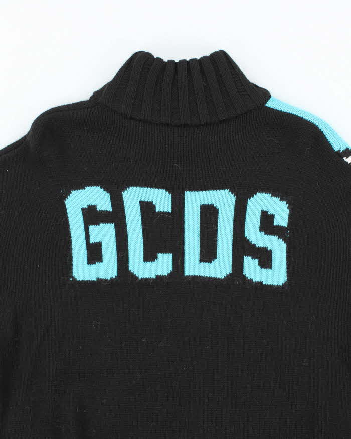 GCDS Donald Duck Wool Blend Knit Jumper - M