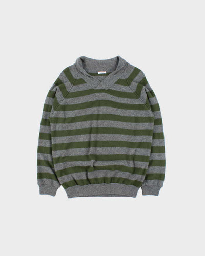 Malo Cashmere Stripe Jumper - M