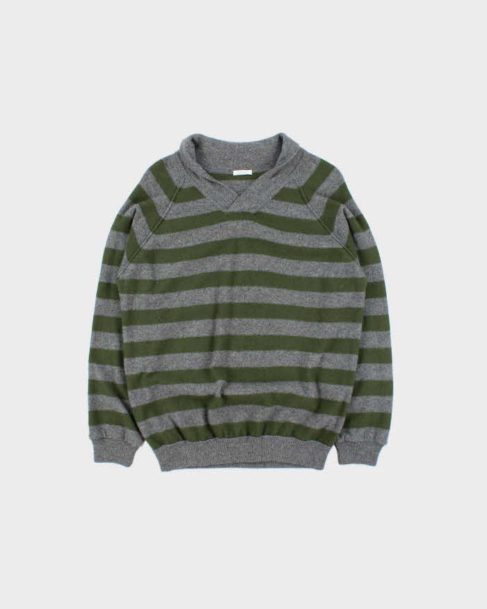Malo Cashmere Stripe Jumper - M