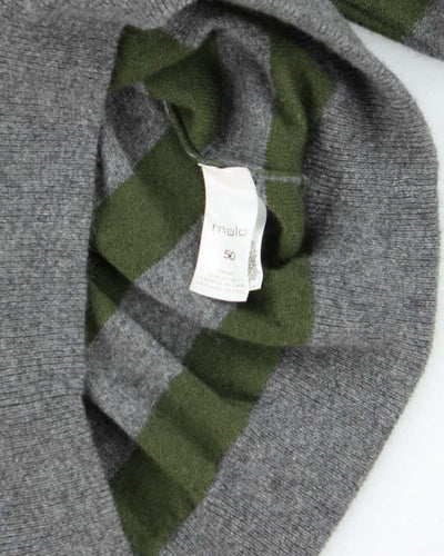 Malo Cashmere Stripe Jumper - M