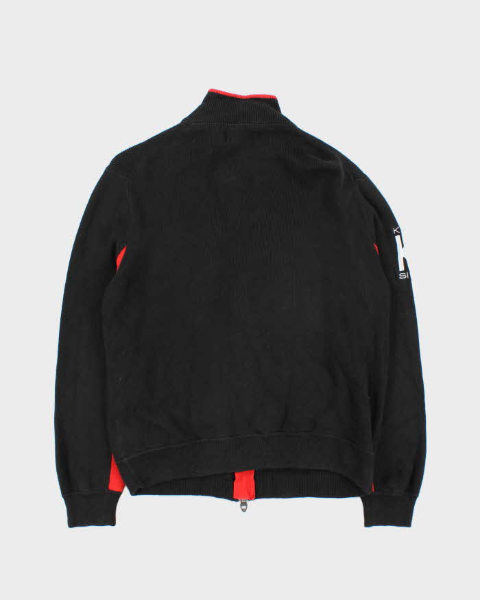 Vintage Ralph Lauren Zip-up Knit Jumper - M