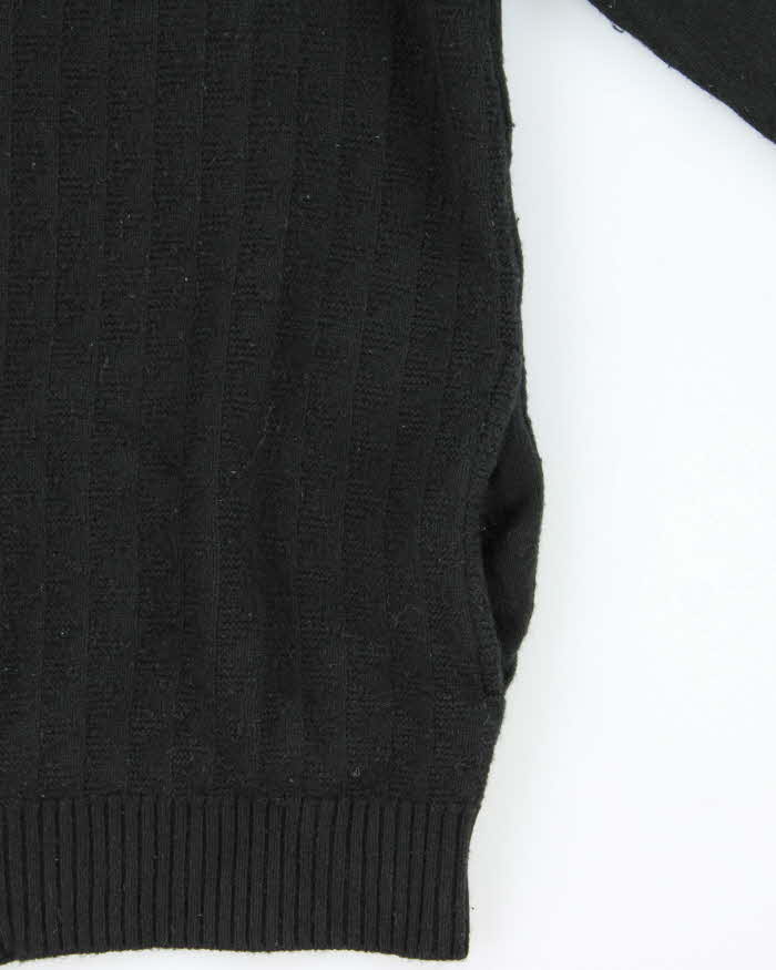 Vintage Puma Wool Blend Zip-up Jumper - L