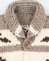 Vintage Canadian Chunky Wool Heavyweight Cardigan - M