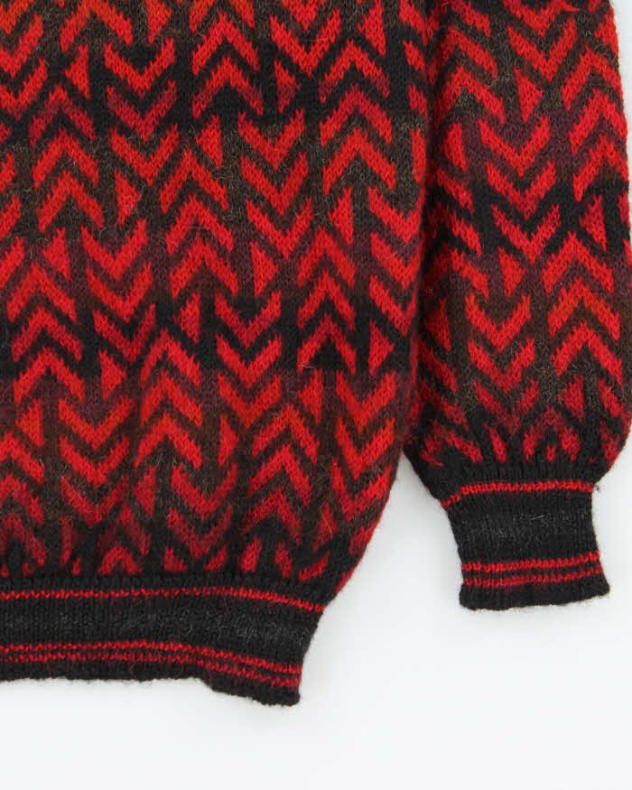 Vintage Intiwara Alpaca Knit Jumper - L