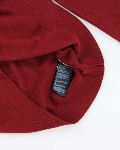 Vintage Tommy Hilfiger Cashmere V Neck Jumper - L
