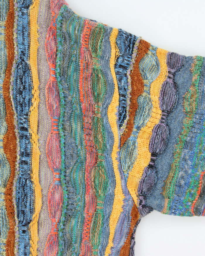Vintage Fantasie Di Settembra Coogi Style Wool Blend Jumper - L