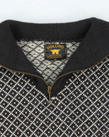 Vintage Volud Wool Nordic Quarter-zip Jumper - M